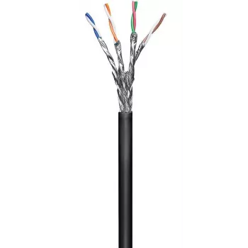 Microconnect KAB028-100 tinklo kabelis juodas 100 m Cat6 S/FTP (S-STP)