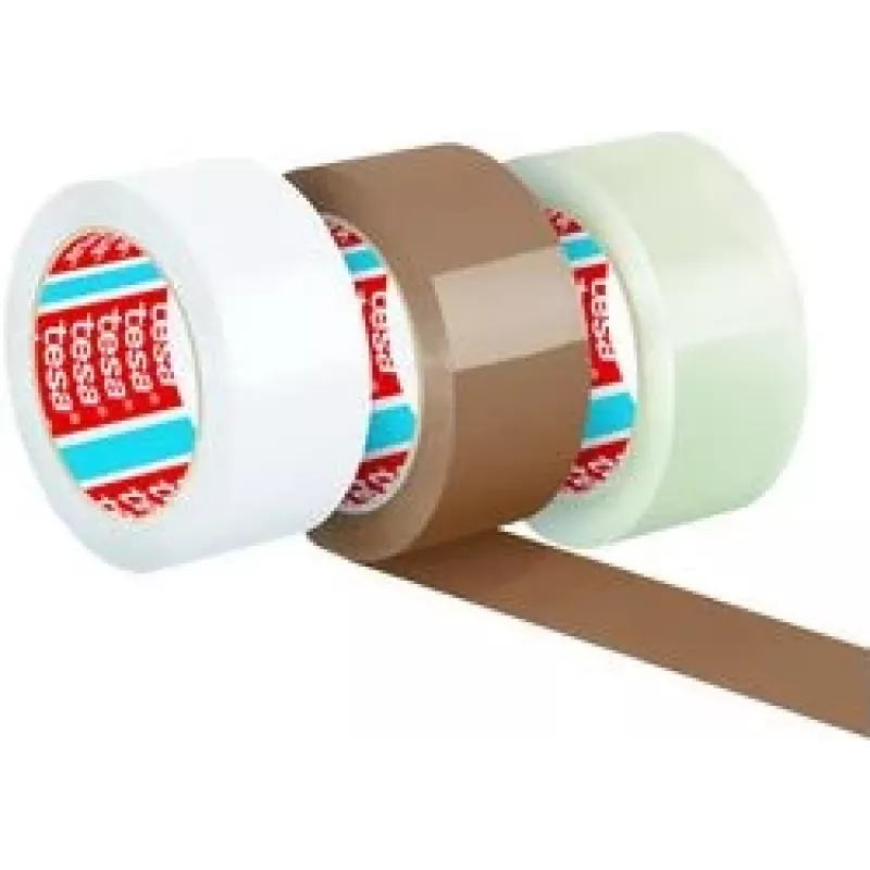 Pakavimo juosta Tesa 4195, polipropilenas, 50 mm x 66 m, balta