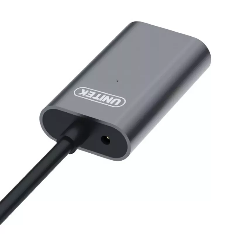 Unitek USB 3.0 active extension kabelis, 10m, Alu., Y-3005