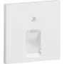 Hager GZUAE1A9016 - balta - akrilnitrilo butadieno stirenas (ABS) - įprastinis - Hager - 55 mm - 55 mm