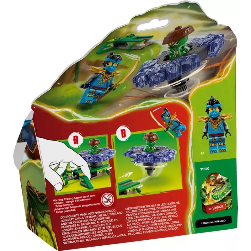 LEGO NINJAGO 71849 Nya prieš Elementalų Monstrą Spineris