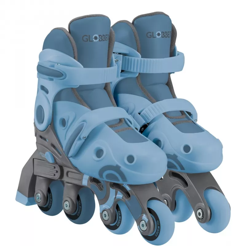 Inline riedučiai GLOBBER Learning Skates 2 in 1 dydis 26-29 mėlyni