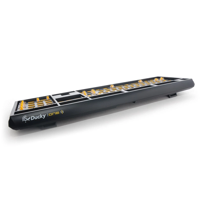 Ducky One 3 Hot-Swap Barebone klaviatūra žaidimams USB US anglų juoda