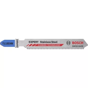 “Bosch Expert T118 EHM” siaurapjūklio geležtė, karbidinė, 3 vnt.