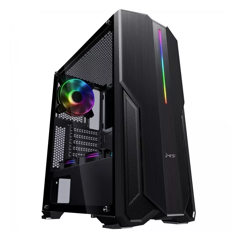 PC ŽAIDIMŲ KORPUSAS MS FIGHT ER V310 JUODAS (MSC10008)