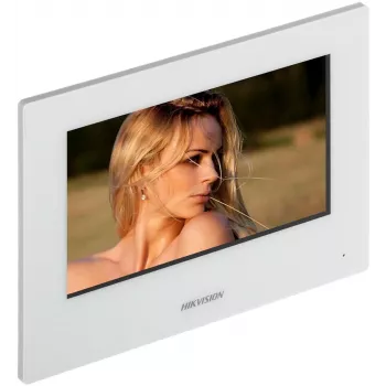 Hikvision Pro Series DS-KH6320-WTE2-W vaizdo domofono sistema 17,8 cm (7) Balta