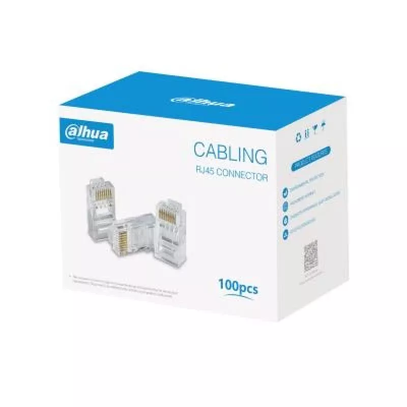 Kabelių priedų lizdas RJ45 100 vnt. pakuotėje/PFM976-631 Dahua