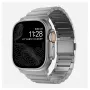 NOMAD Titanium Band for Apple Watch 46mm/49mm Sidabrinė