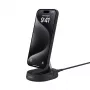 Belaidis įkroviklis Belkin BoostCharge Pro WIA008btBK greitas įkrovimas patalpoms išmanusis telefonas juodas