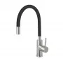 Virtuvės maišytuvas FERRO BZR4BSS – juodos spalvos apdaila, vienos svirties maišytuvas