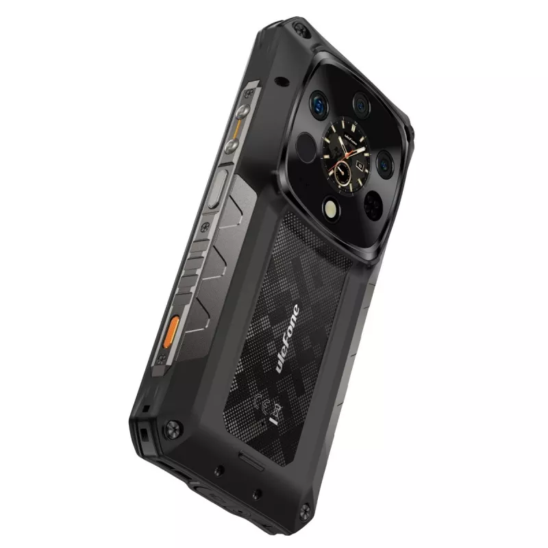 Patvarus išmanusis telefonas UleFone Armor 28 Ultra Thermal 5G — 16 GB RAM, 1 TB atmintis, juodas