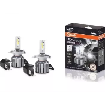 LED lemputių rinkinys 2 vnt. H19/H4 12V 15W P43T/PU43t-3
