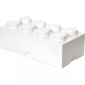 LEGO Storage Brick 8 White, Storage Box White