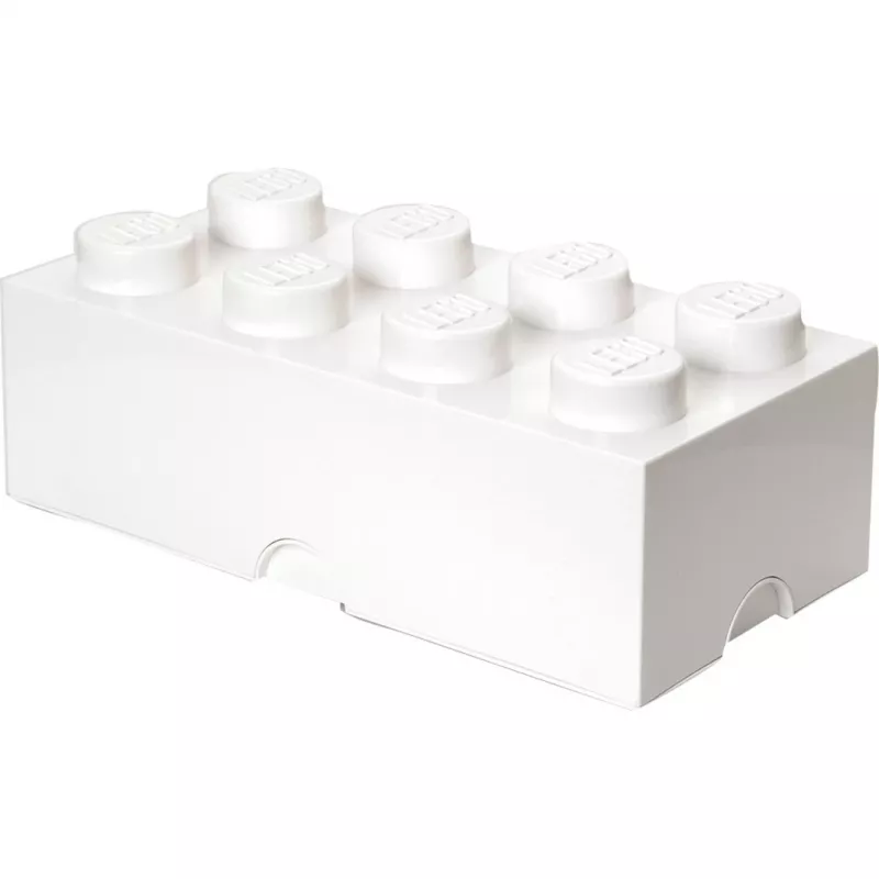 LEGO Storage Brick 8 White, Storage Box White