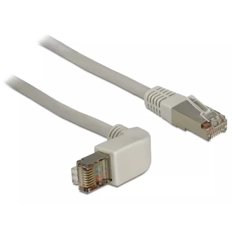 Tinklo kabelis DeLOCK 2m RJ-45 Cat5e S/FTP pilkas