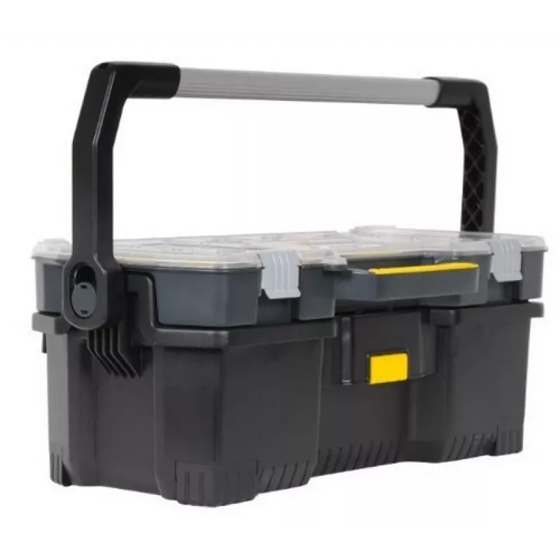 Stanley 1-97-514 mažų detalių/įrankių dėžė Juoda, Permatoma