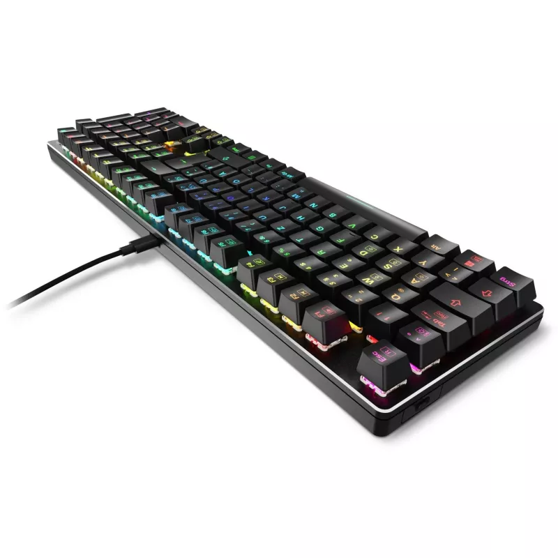 SKILLER SGK36W, Gaming Keyboard black, DE-Layout, Huano Red