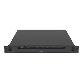 Tinklinis vaizdo registratorius AXIS S2224 Mk II 24 kanalų, 48 kanalų atkūrimas, 7680×4320, 6 TB HDD, 256 GB SSD, RAID 0/1/10, 1U, juodas