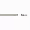 Apple MacBook Air - M2 - M2 10-core GPU - 8GB RAM - 256GB SSD - 38,91 cm (15,3) IPS 2880 x 1864 (WQXGA+) - Wi-Fi 6, Bluetooth - Starlight - klaviatūra: vokiška (MQKU3D/A)