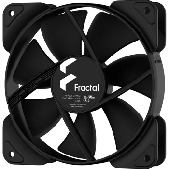 FRACTAL DESIGN Aspect 12 PWM 120mm korpuso ventiliatorius, juodas