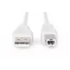 Assmann USB jungiamasis kabelis. tipas A - B M/M. 1,8 m. tinkamas USB 2.0. UL. smėlio spalvos (AK-300102-018-E)