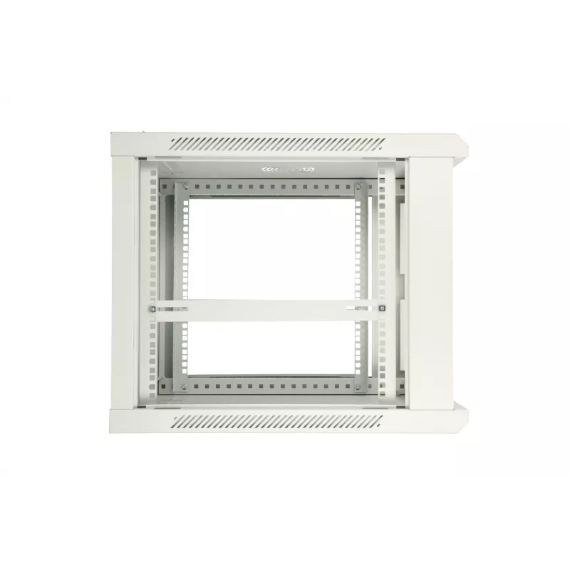 Extralink 9U 600x600 ASP pilka sieninė spinta, metalinės durys