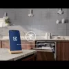 Įmontuojama indaplovė ELECTROLUX EEC87400W, 13 komplektų, 44 dB