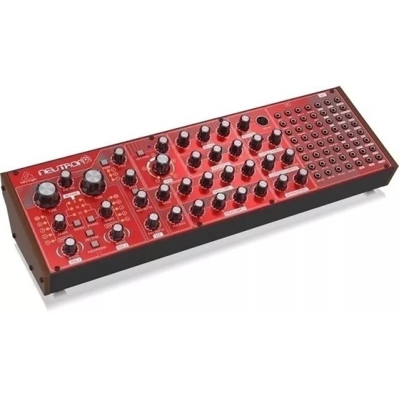 Analoginis sintezatorius Behringer NEUTRON su overdrive ir rotacine garso reguliavimo rankenėle