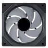 LIAN LI SL-INFINITY 120 mm ventiliatorius, juodas, 2100 RPM, 29 dB