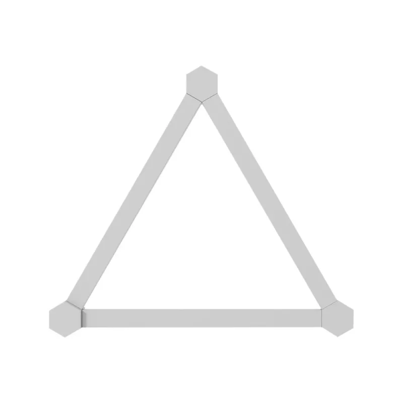 Nuotaikos apšvietimo Nanoleaf Lines išplėtimo rinkinys 3 vnt.