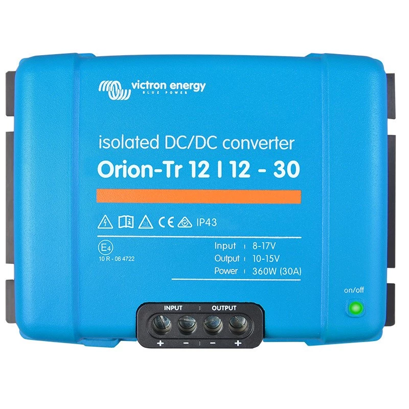 Victron Energy Orion-Tr 12/12-30A 360 W automobilių keitiklis (ORI121240110)