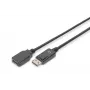 Digitus ASSMANN - DisplayPort prailginimo laidas - DisplayPort (V) - DisplayPort (K) - 2 m (DisplayPort 1.2) - Formuota - Juoda (AK-340200-020-S)