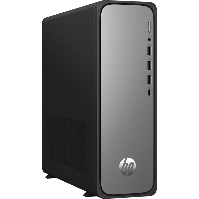 HP OmniDesk S03-0053ng - plonas stalinis kompiuteris - Core i5 i5-14400 / 2.5 GHz - RAM 16 GB - SSD 512 GB - NVMe - UHD Graphics 730 - Wi-Fi 6, Bluetooth, 1GbE - Wi-Fi: 802.11a/b/g/n/ac/ax, Bluetooth