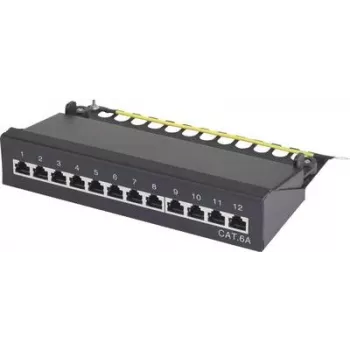 Renkforce 12 prievadų tinklo skydelis 25,4 cm (10) CAT 6a 1 HE (RF-3353154)
