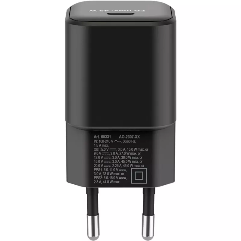 Goobay Charger 65331 Indoor AC Fast Charging Juoda USB Type-C