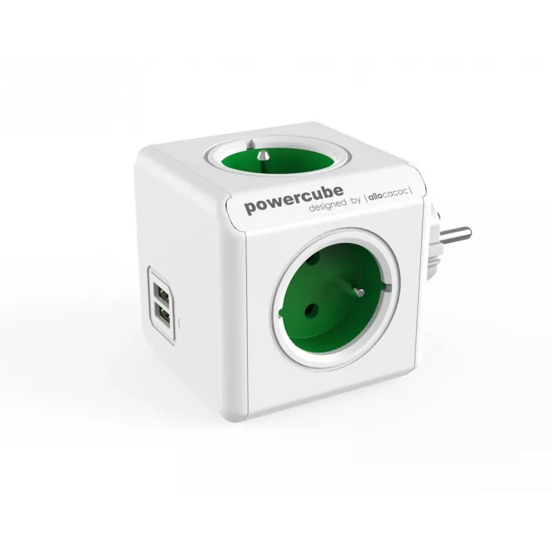 Allocacoc PowerCube Originali USB Type E maitinimo prailgintuvas