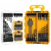 DeWalt 100 vnt. Pozi varžtų rinkinys — tvirtinimo detalių komplektas, įvairių dydžių medienai ir metalui