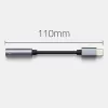 Adapteris USB C Jack 3.5mm 10cm