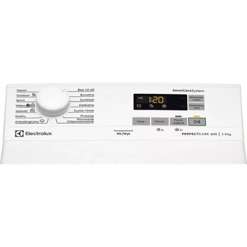 Skalbimo mašina Electrolux EW6T537P 7 kg, energinio efektyvumo klasė A