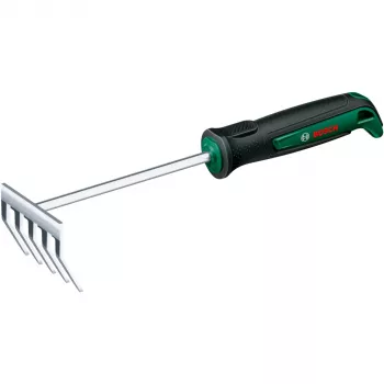 Rankinis sodo grėblys Bosch 06008B5700 — plotis 8,7 cm, žalia/juoda