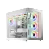 Kompiuterio korpusas Midi LC-Power Gaming 8001W Pro-Storm Light, ATX, juodas