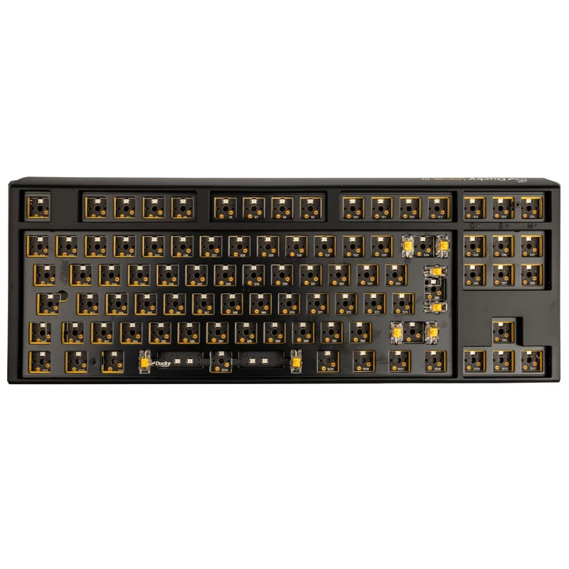 Ducky One 3 Hot-Swap Barebone TKL žaidimų klaviatūra USB juoda