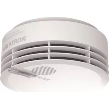 Dūmų detektorius Hekatron Genius Plus 3602180 — optinė signalizacija gyvenamosioms ir komercinėms patalpoms