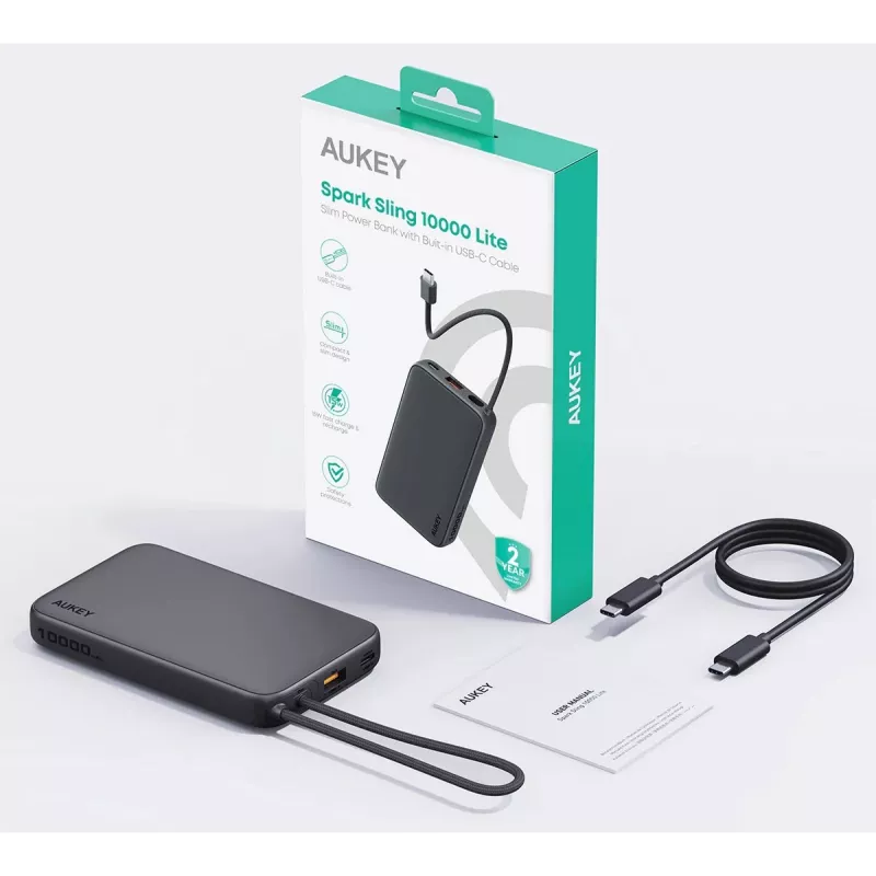 “PB-Y53P” išorinė baterija 10000 mAh 22,5 W 4xUSB