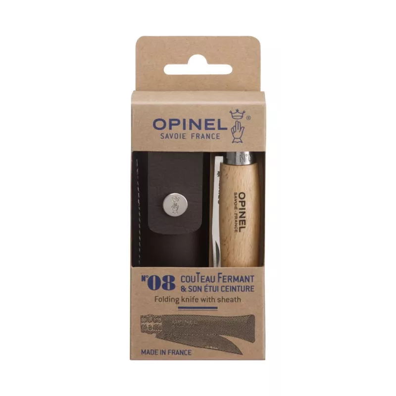 Stovyklautojo / skauto peilis Opinel N°08
