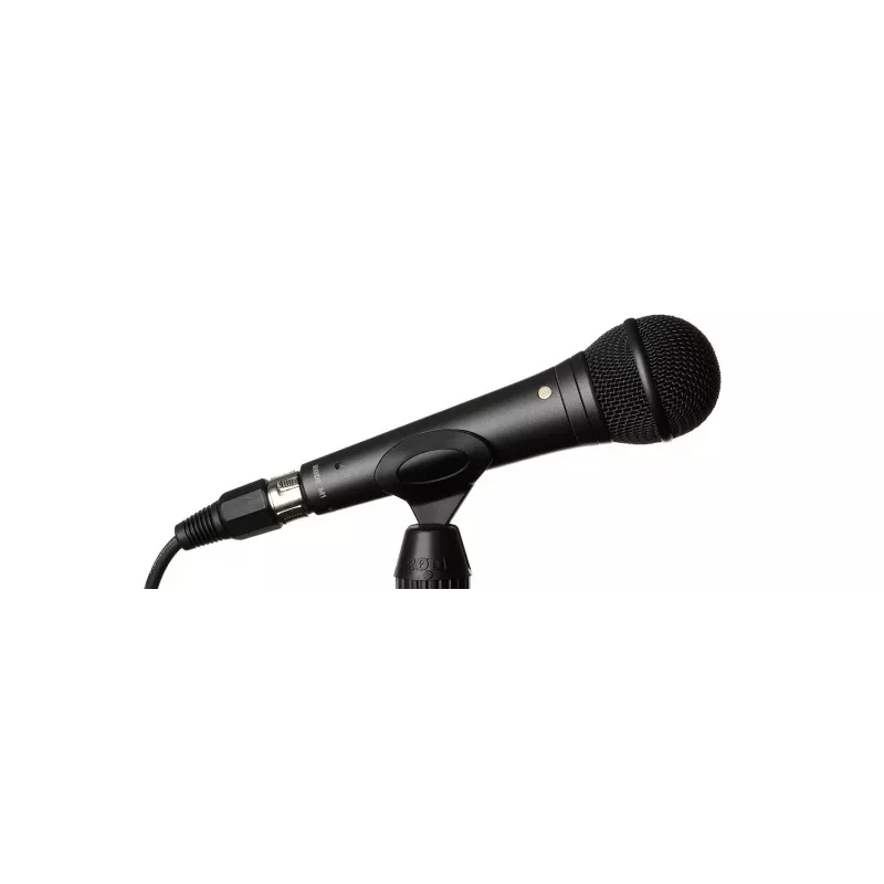 Sceninis dinaminis mikrofonas RØDE M1 — laidinis XLR, 75–18 000 Hz, -56 dB jautrumas, 320 Ω, juodas