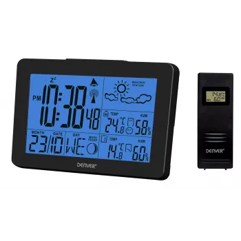 Skaitmeninė meteorologinė stotelė Denver WS-530Juoda