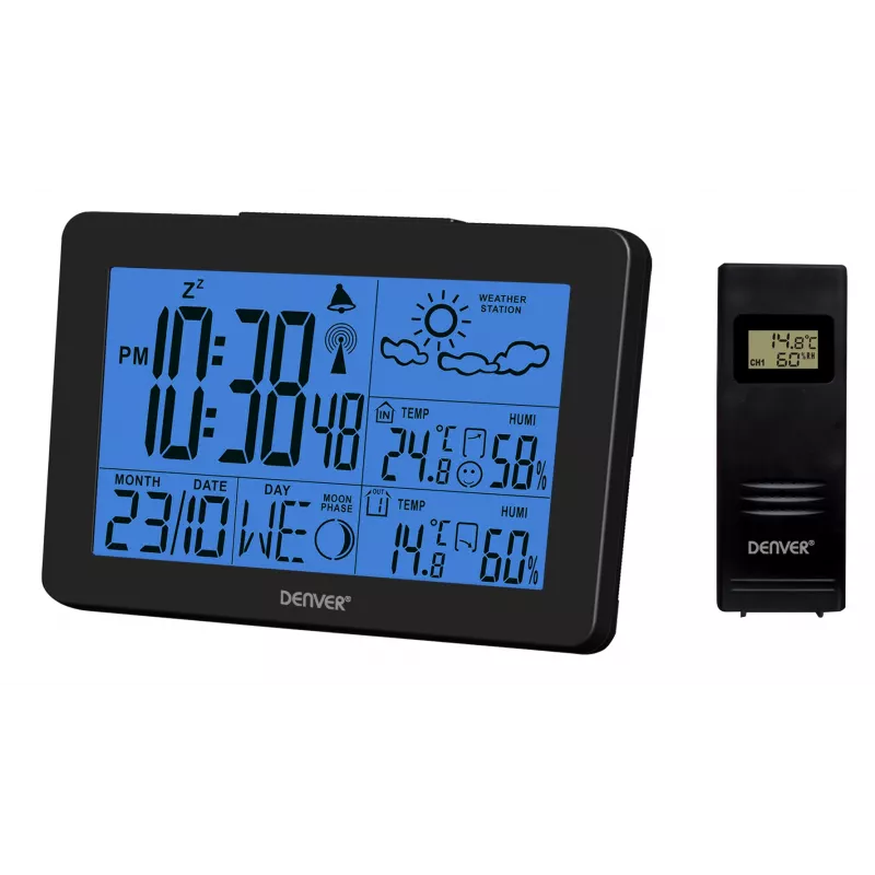Skaitmeninė meteorologinė stotelė Denver WS-530Juoda