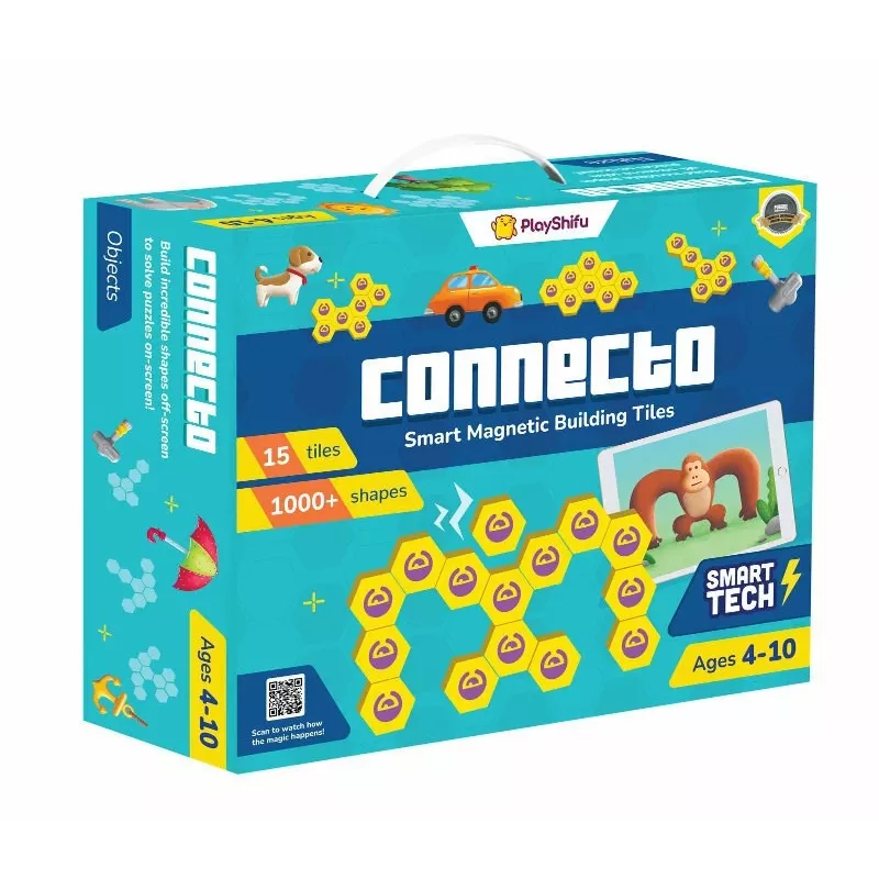 PlayShifu Connecto išmanieji magnetiniai kaladėlės SHIFU041