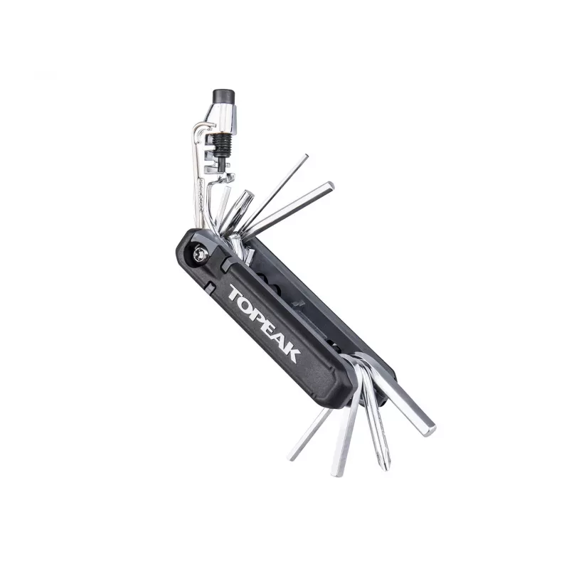 Daugiafunkcis įrankis Topeak Hexus X Juoda Stainless Steel 90mm